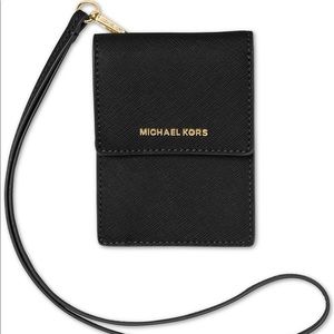 Jet Set Travel Lanyard Card Case